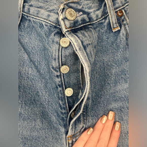 Agolde Riley High Rise Straight Crop (Current Style) - Picture 7 of 14